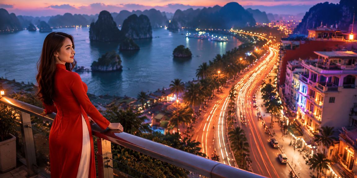 Khung cảnh giải trí casino gần vịnh Hạ Long